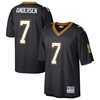 Morten Andersen New Orleans Saints Retired Player Legacy Replica Jersey - Black