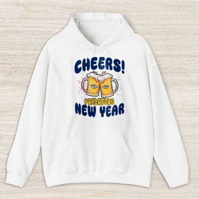 Nashville Predators Happy New Year NHL Gift For Fan Hello 2025 Unisex Hoodie TAH23953