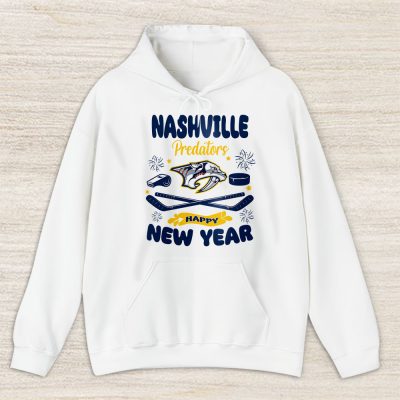 Nashville Predators Happy New Year NHL Gift For Fan Unisex Hoodie TAH23958