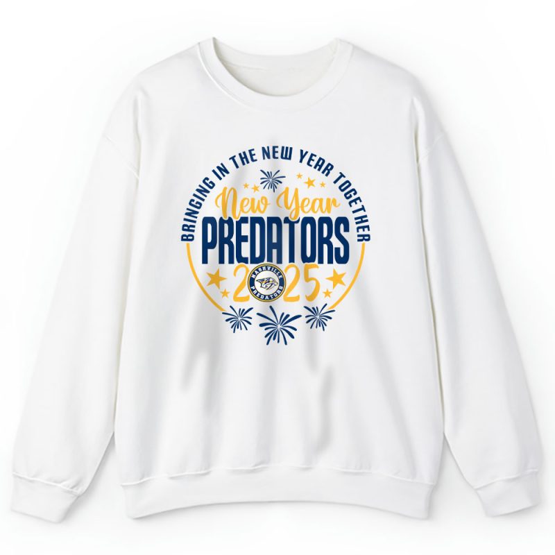 Nashville Predators Howdy New Year NHL Bringing In The New Year Together Unisex Sweatshirt TAS23955