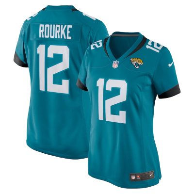 Nathan Rourke Jacksonville Jaguars Women Team Game Jersey - Teal