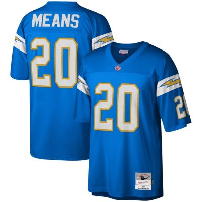 Natrone Means Los Angeles Chargers Legacy Replica Jersey - Powder Blue