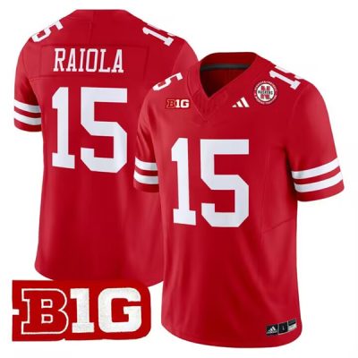Nebraska Cornhuskers #15 Red F.U.S.E. 2024 Vapor Limited Stitched Jersey