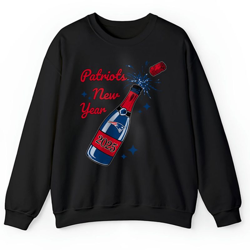 New England Patriots Happy New Year NFL Gift For Fan Unisex Sweatshirt TAS24907