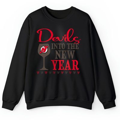 New Jersey Devils Happy New Year NHL Gift For Fan Cheers To A New Year Unisex Sweatshirt TAS23934