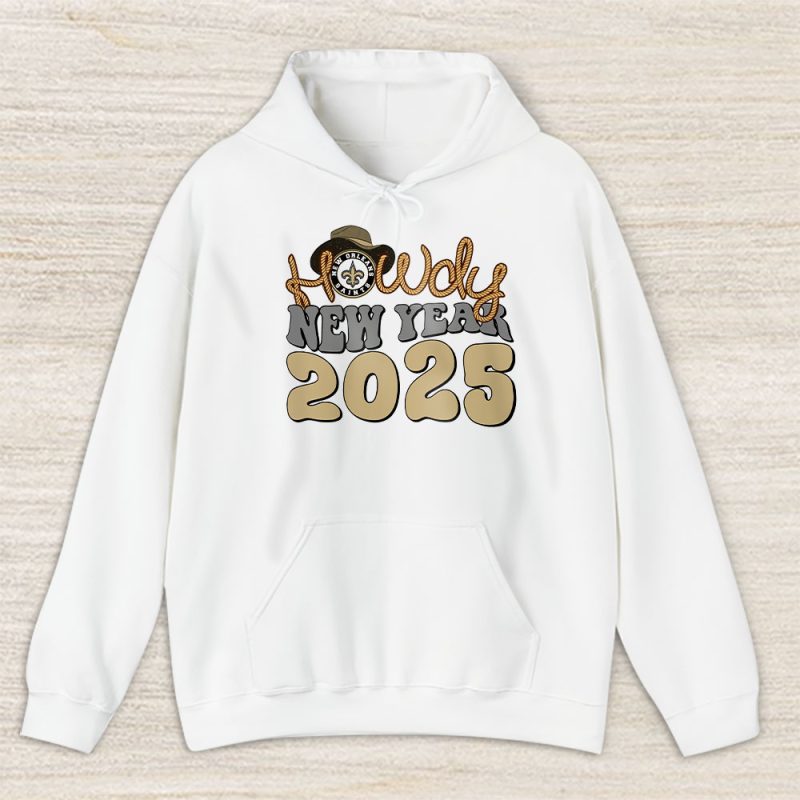 New Orleans Saints Howdy New Year NFL Gift For Fan Unisex Hoodie TAH23946