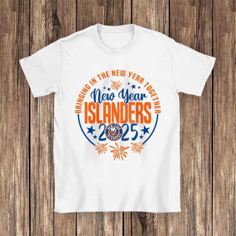 New York Islanders Howdy New Year NHL Bringing In The New Year Together Unisex T-Shirt Cotton Tee TAT23969