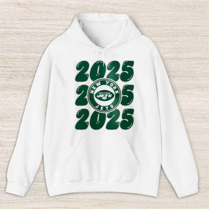 New York Jets Happy New Year NFL Gift For Fan Hello 2025 Unisex Hoodie TAH23976