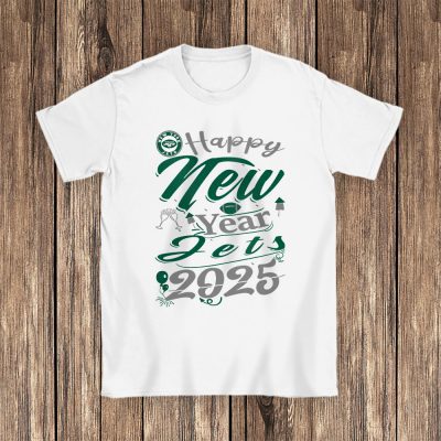 New York Jets Happy New Year NFL Gift For Fan Unisex T-Shirt Cotton Tee TAT23975