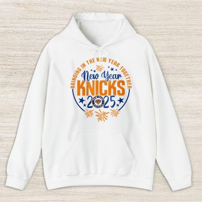 New York Knicks Happy New Year NBA Bringing In The New Year Together Unisex Hoodie TAH23983