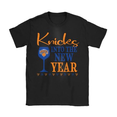 New York Knicks Happy New Year NBA Gift For Fan Cheers To A New Year Unisex T-Shirt Cotton Tee TAT23982