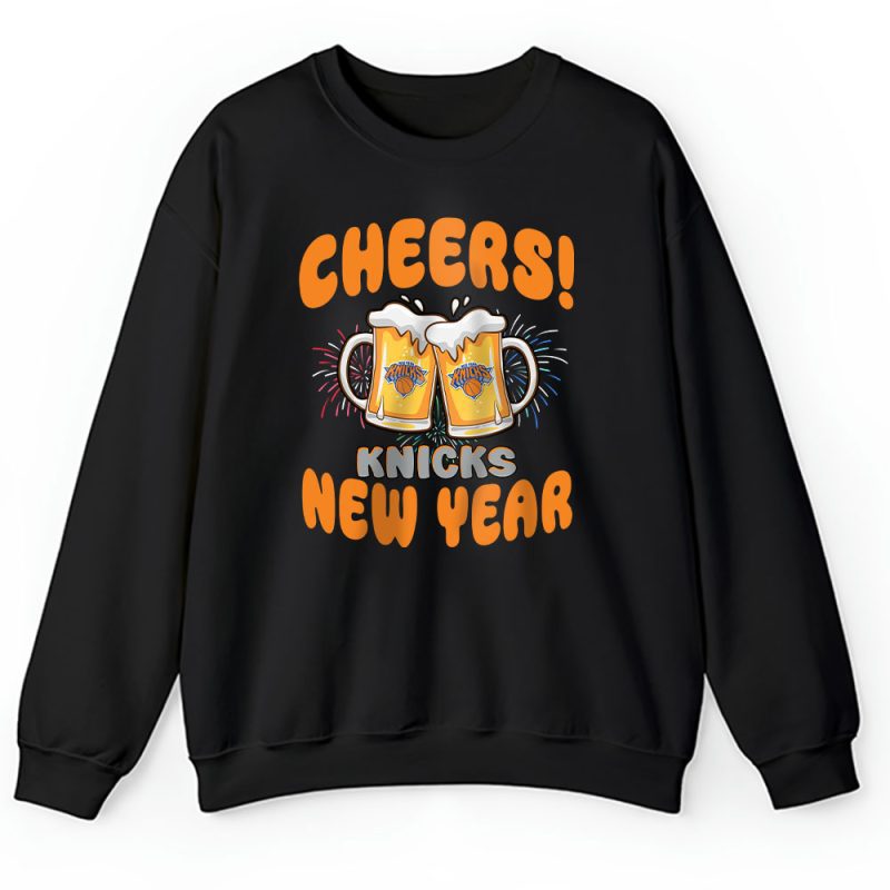 New York Knicks Happy New Year NBA Gift For Fan Hello 2025 Unisex Sweatshirt TAS23981