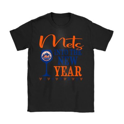 New York Mets Happy New Year MLB Gift For Fan Cheers To A New Year Unisex T-Shirt Cotton Tee TAT23988