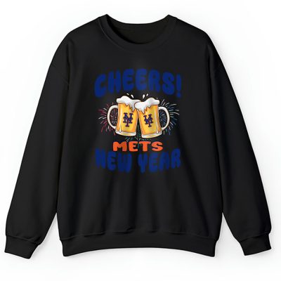 New York Mets Happy New Year MLB Gift For Fan Hello 2025 Unisex Sweatshirt TAS23987