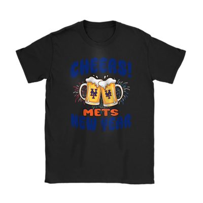 New York Mets Happy New Year MLB Gift For Fan Hello 2025 Unisex T-Shirt Cotton Tee TAT23987