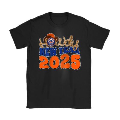 New York Mets Howdy New Year MLB Gift For Fan Unisex T-Shirt Cotton Tee TAT23991