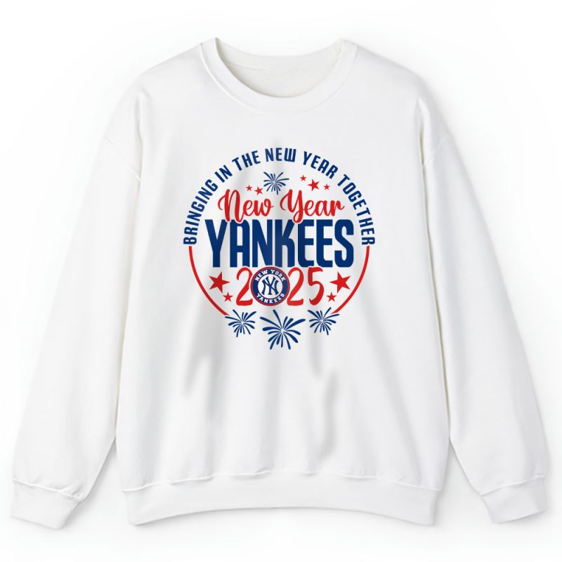 New York Yankees Howdy New Year MLB Bringing In The New Year Together Unisex Sweatshirt TAS24000