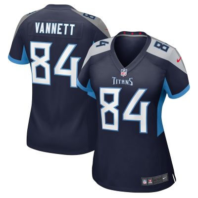 Nick Vannett Tennessee Titans Women Game Jersey - Navy