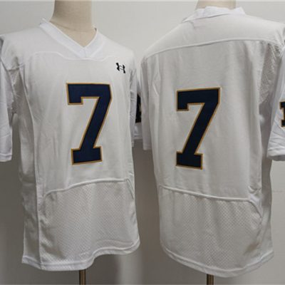 Notre Dame Fighting Irish #7 Stephon Tuitt White Stitched Jersey