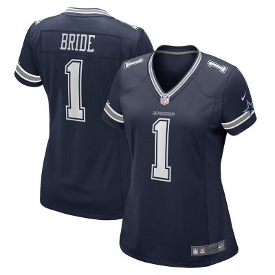 Number 1 Bride Dallas Cowboys Women Game Jersey - Navy