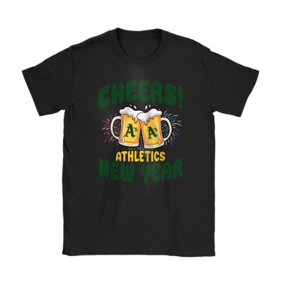 Oakland Athletics Happy New Year MLB Gift For Fan Hello 2025 Unisex T-Shirt Cotton Tee TAT24003