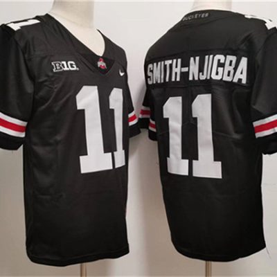 Ohio State Buckeyes #11 Jaxon Smith-Njigba Black 2023 F.U.S.E. Limited Stitched Jersey