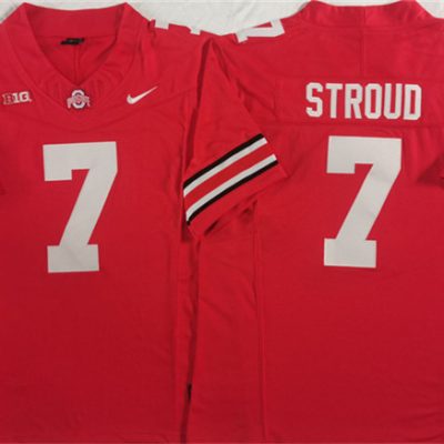 Ohio State Buckeyes #7 C.J. Stroud Red F.U.S.E. Limited Stitched Jersey