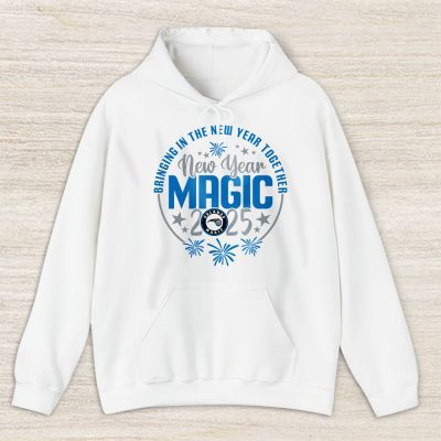 Orlando Magic Happy New Year NBA Bringing In The New Year Together Unisex Hoodie TAH24016