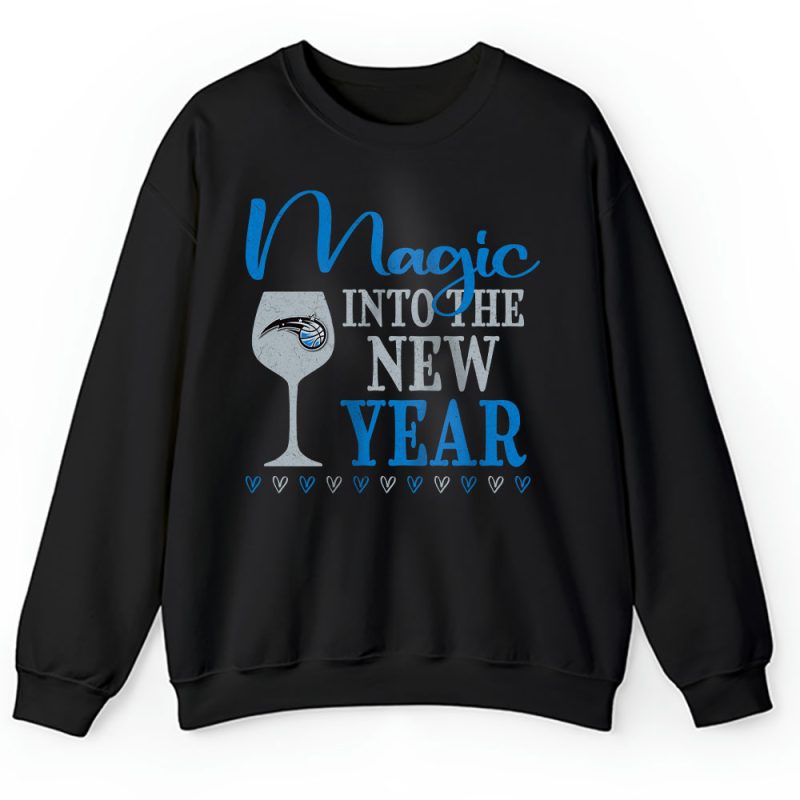 Orlando Magic Happy New Year NBA Gift For Fan Cheers To A New Year Unisex Sweatshirt TAS24015