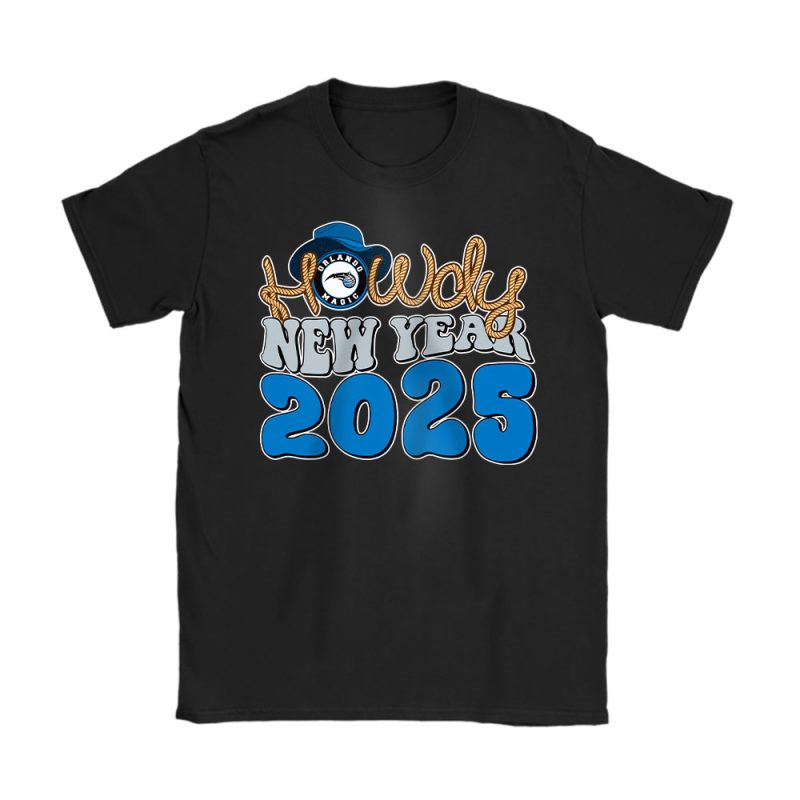 Orlando Magic Happy New Year NBA Gift For Fan Unisex T-Shirt Cotton Tee TAT24018