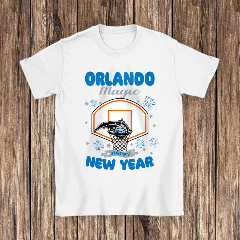 Orlando Magic Happy New Year NBA Gift For Fan Unisex T-Shirt Cotton Tee TAT24019