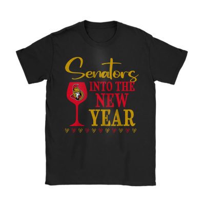 Ottawa Senators Happy New Year NHL Gift For Fan Cheers To A New Year Unisex T-Shirt Cotton Tee TAT24021