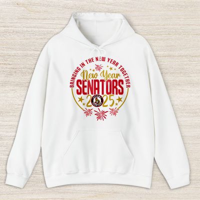 Ottawa Senators Howdy New Year NHL Bringing In The New Year Together Unisex Hoodie TAH24022