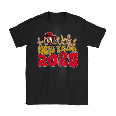 Ottawa Senators Howdy New Year NHL Gift For Fan Unisex T-Shirt Cotton Tee TAT24024