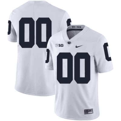 Penn State Nittany Lions Active Player Custom White Stitched Jersey