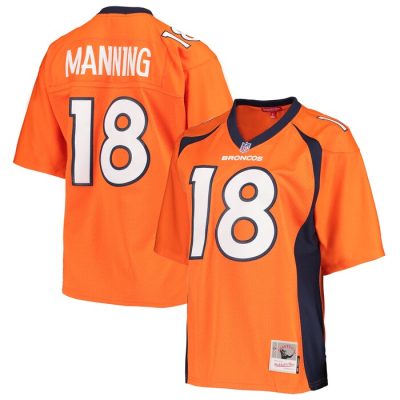 Peyton Manning Denver Broncos Women's Legacy Replica Player Jersey - Orange