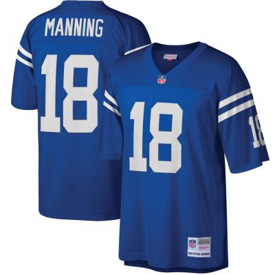 Peyton Manning Indianapolis Colts 1998 Retired Player Replica Jersey - Royal