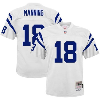 Peyton Manning Indianapolis Colts Youth 2006 Retired Player Legacy Jersey - White