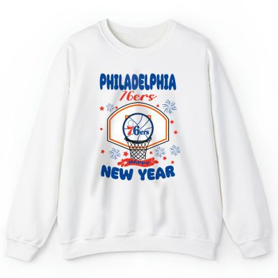 Philadelphia 76ers Happy New Year NBA Gift For Fan Unisex Sweatshirt TAS24045