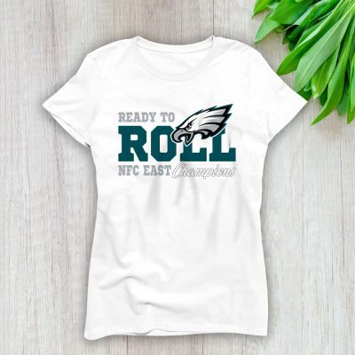 Philadelphia Eagles 2024 Nfc East Division Champions Locker Room Trophy Lady T-Shirt Women Tee LTL25094