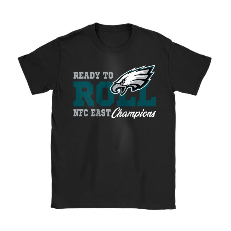 Philadelphia Eagles 2024 Nfc East Division Champions Locker Room Trophy Unisex T-Shirt Cotton Tee TAT25094