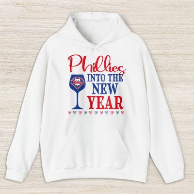 Philadelphia Phillies Happy New Year MLB Gift For Fan Cheers To A New Year Unisex Hoodie TAH24047