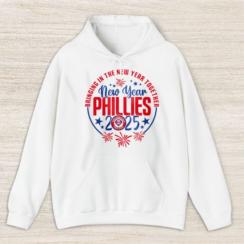 Philadelphia Phillies Howdy New Year MLB Bringing In The New Year Together Unisex Hoodie TAH24048