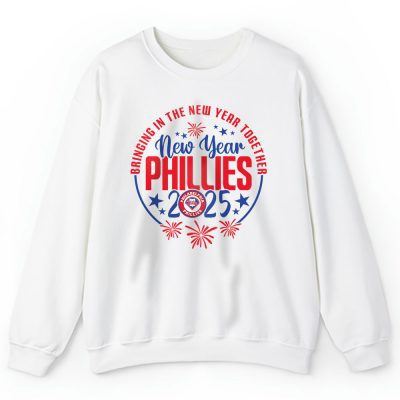 Philadelphia Phillies Howdy New Year MLB Bringing In The New Year Together Unisex Sweatshirt TAS24048