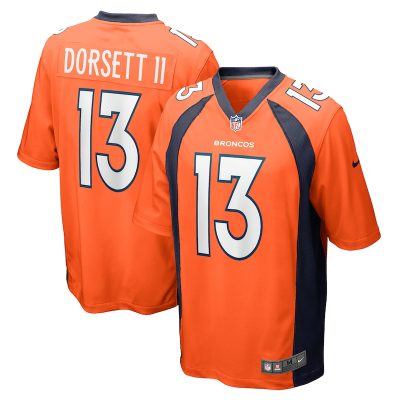 Phillip Dorsett II Denver Broncos Team Game Jersey - Orange