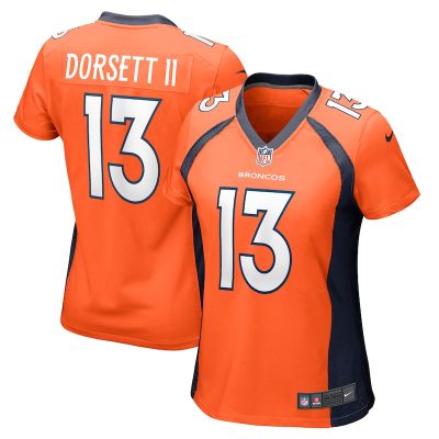 Phillip Dorsett II Denver Broncos Women Team Game Jersey - Orange