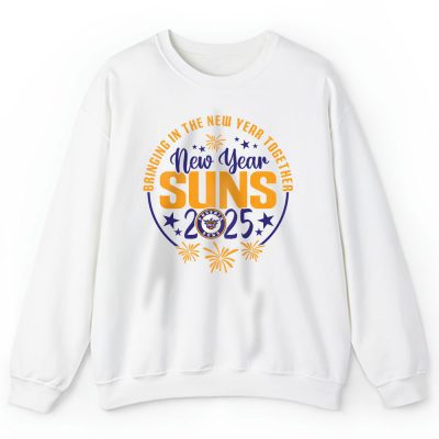 Phoenix Suns Happy New Year NBA Bringing In The New Year Together Unisex Sweatshirt TAS24053