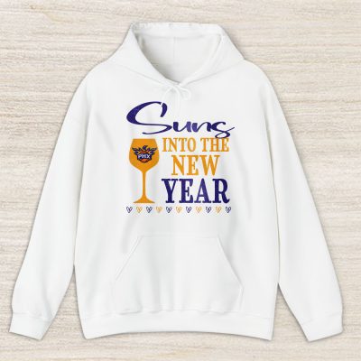 Phoenix Suns Happy New Year NBA Gift For Fan Cheers To A New Year Unisex Hoodie TAH24052