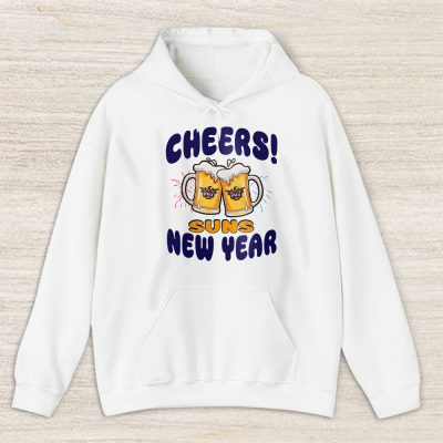 Phoenix Suns Happy New Year NBA Gift For Fan Hello 2025 Unisex Hoodie TAH24051