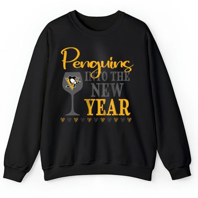 Pittsburgh Penguins Happy New Year NHL Gift For Fan Cheers To A New Year Unisex Sweatshirt TAS24077